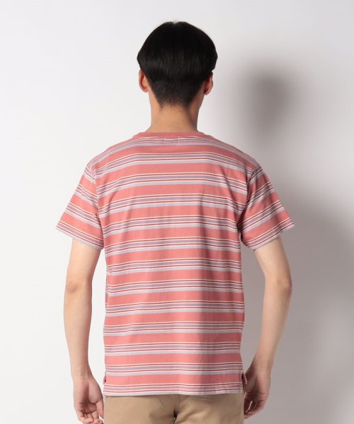 LEVI’S OUTLET(リーバイスアウトレット)/LEVI'S(R) VINTAGE CLOTHING 1940'S Tシャツ MARKET レッド STRIPE/img02