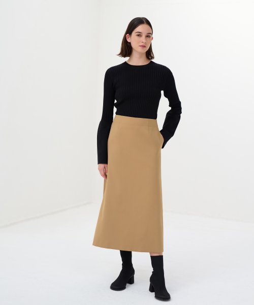 ウールサテンセミフレアスカート ウールサテンセミフレアスカート ウールサテンセミフレアスカート Z1497937708(11512円)