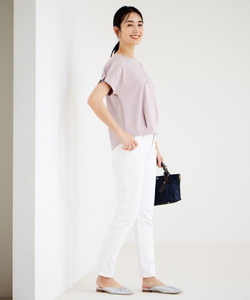 J.PRESS LADIES（LARGE SIZE）(J．プレス　レディス（大きいサイズ）)/【洗える】BASIC STRETCH DENIM スキニー パンツ/img13