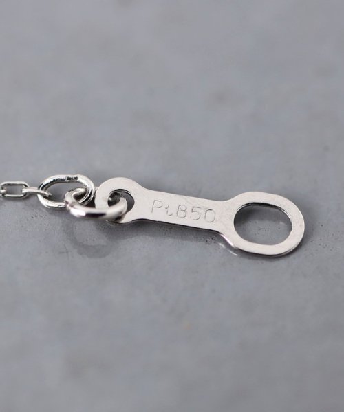 【別注】＜les bonbon＞プラチナ ダイヤモンド ネックレス ＜les bonbon