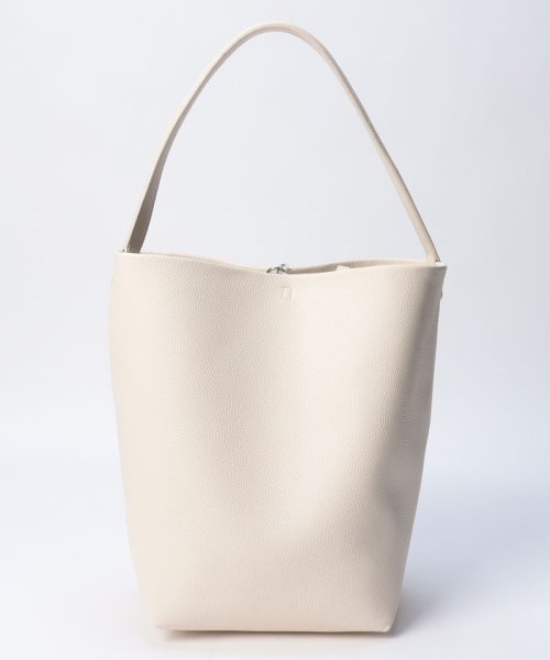 カシュカシュ cachecache / シュリンクミニマルシェイプバケツバッグL