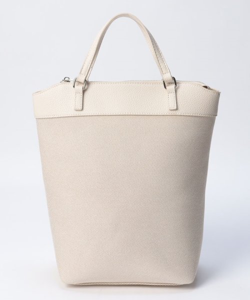  カシュカシュ cachecache / シュリンクミニマルシェイプバケツバッグL