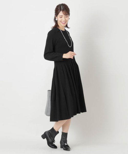 TO BE CHIC(L SIZE)(トゥービーシック Lサイズ)/【L】セルロースポリエステル ワンピース/img01