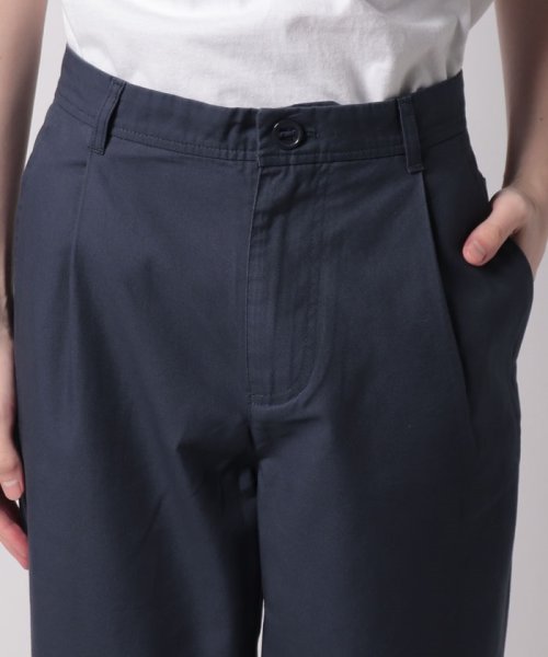 テーパードチノパンツ 5cm 8cm 裾幅20