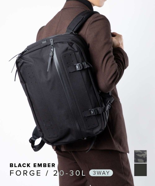 BLACK EMBER(ブラックエンバー)/ブラックエンバー BLACK EMBER FORGE バックパック メンズ バッグ リュックサック FORGE BLACK NO.7220021N ブラック カ/img01