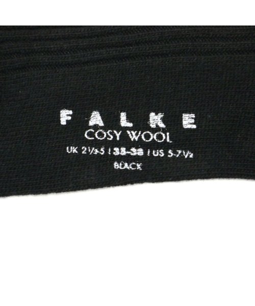 FALKE(ファルケ)/ファルケ 靴下 レディース ウール ソックス FALKE ビジネスソックス メンズ ブランド 冬 白 おしゃれ 暖かい 黒 リブソックス 軽量 46590/img05