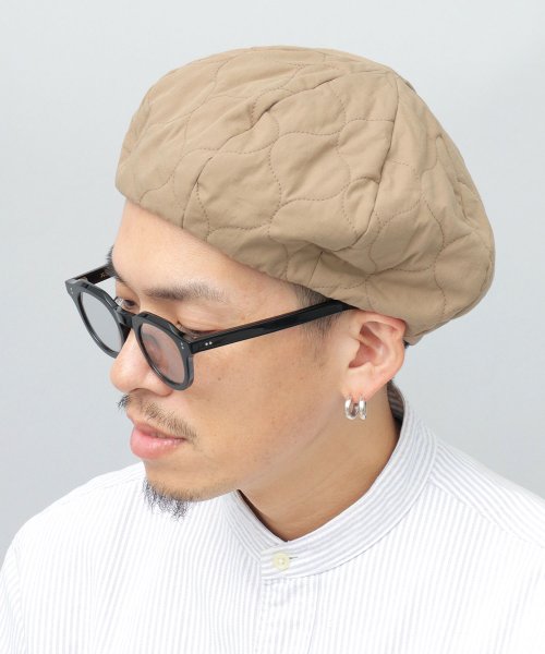 Besiquenti(ベーシックエンチ)/オニオンキルト ベレー帽 キルティング シンプル 帽子 メンズ ユニセックス カジュアル アウトドア/img15