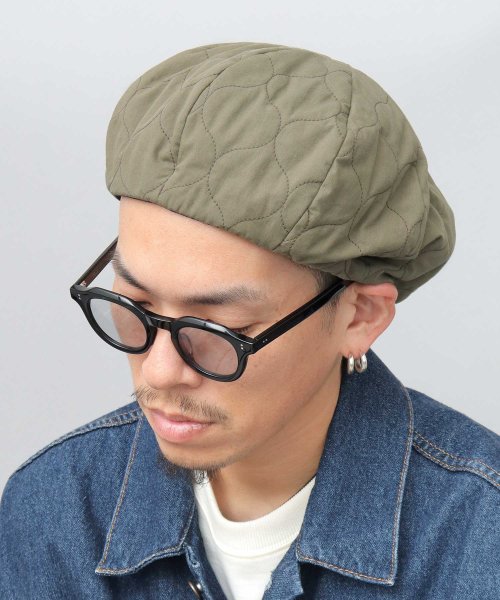 Besiquenti(ベーシックエンチ)/オニオンキルト ベレー帽 キルティング シンプル 帽子 メンズ ユニセックス カジュアル アウトドア/img16