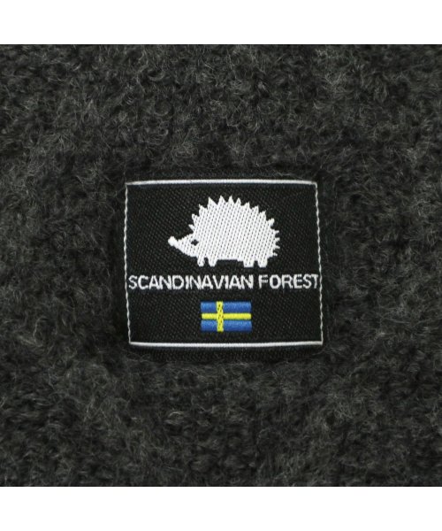 SCANDINAVIAN FOREST(スカンジナビアンフォレスト)/スカンジナビアンフォレスト マフラー 白 SCANDINAVIAN FOREST ニット 軽量 ショート 差し込み ニットティペット 251－TTSF638/img08