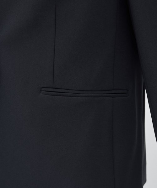 トリアセテートダブルクロスVネックジャケット【セレモニー対応】【洗える】 品番 洗える トリアセテート