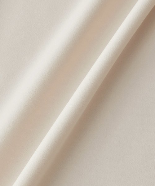 ジョーゼットストレッチ ボウタイブラウス【セレモニー対応】【洗える】 品番 洗える ジョーゼットストレッチ ボウタイブラウス トリアセテート