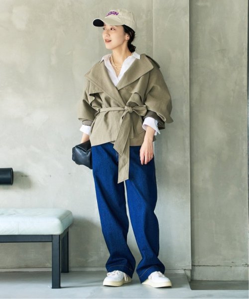 Plage(プラージュ)/WOOL LINEN ブルゾン/img01