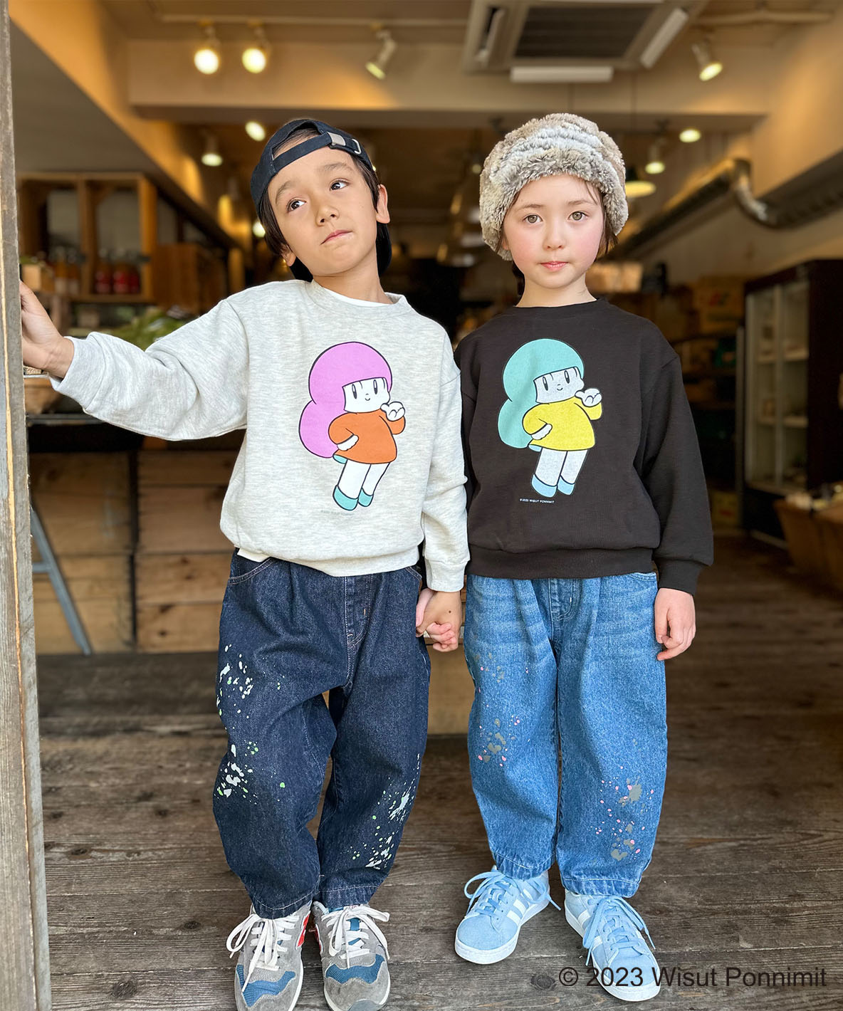2023AW】 ウォーム裏起毛tee yori