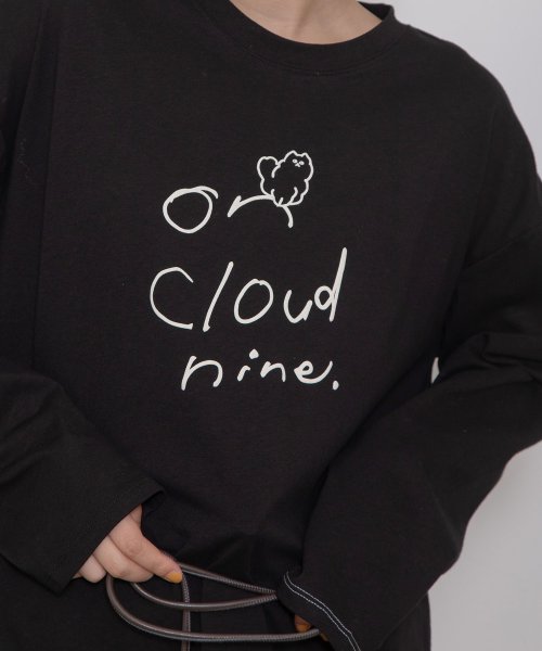 POU DOU DOU(プードゥドゥ)/on cloud nine発泡プリントロンTee/img19