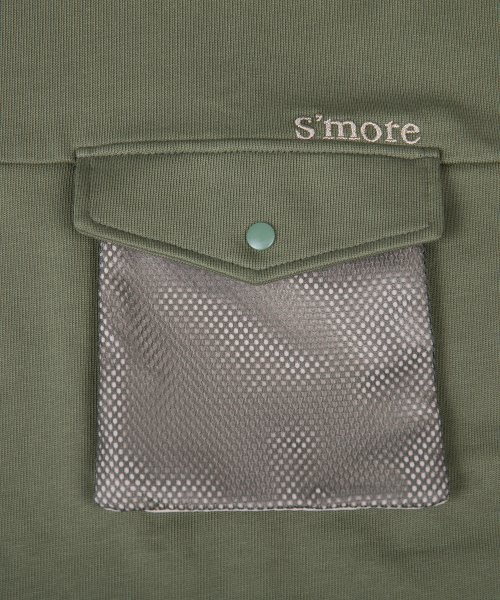 S'more(スモア)/【 S'more / 2WAY pocket l/s big t shirts 】2WAY長袖Tシャツ/img07