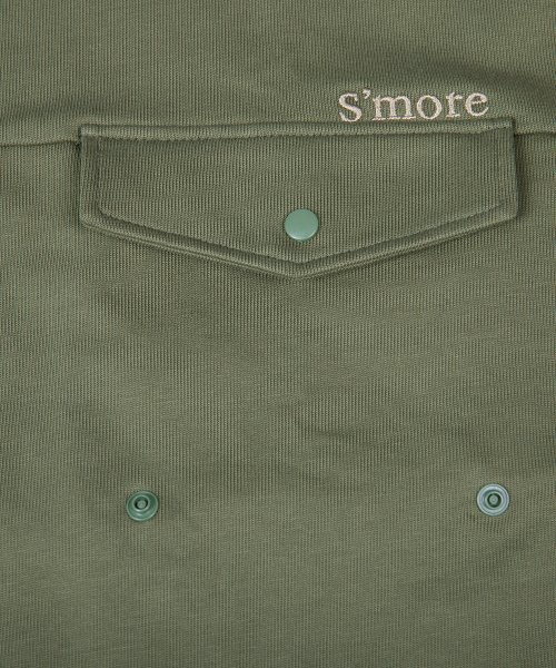 S'more(スモア)/【 S'more / 2WAY pocket l/s big t shirts 】2WAY長袖Tシャツ/img08