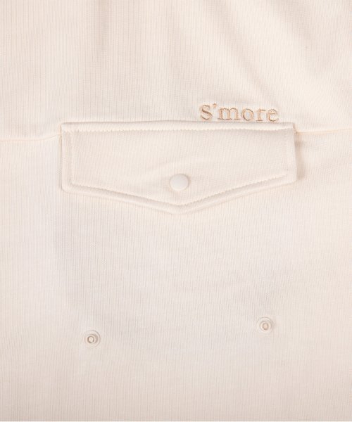 S'more(スモア)/【 S'more / 2WAY pocket l/s big t shirts 】2WAY長袖Tシャツ/img11