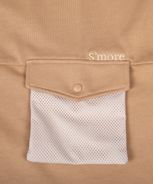 S'more(スモア)/【 S'more / 2WAY pocket l/s big t shirts 】2WAY長袖Tシャツ/img14