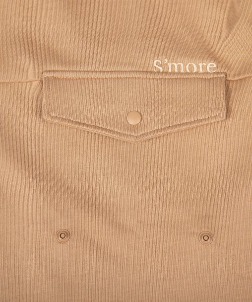 S'more(スモア)/【 S'more / 2WAY pocket l/s big t shirts 】2WAY長袖Tシャツ/img16