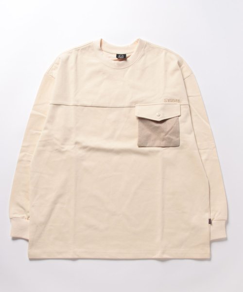 S'more(スモア)/【 S'more / 2WAY pocket l/s big t shirts 】2WAY長袖Tシャツ/img21