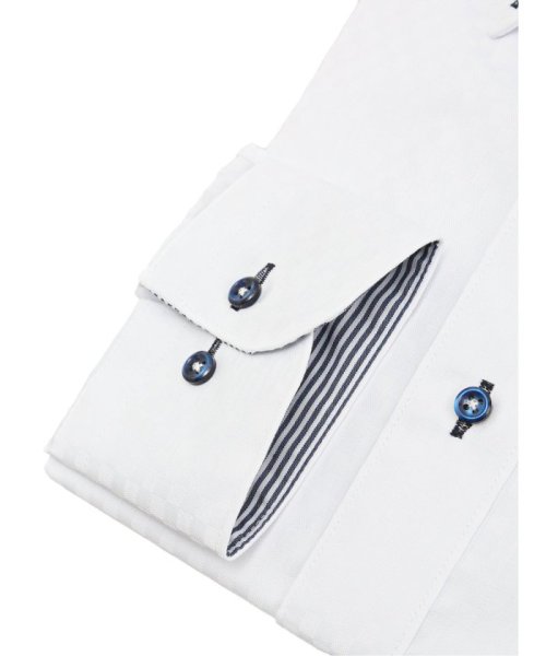 TAKA-Q(タカキュー)/形態安定 吸水速乾 スタンダードフィット ボタンダウン長袖シャツ シャツ メンズ ワイシャツ ビジネス ノーアイロン yシャツ ビジネスシャツ 形態安定/img02