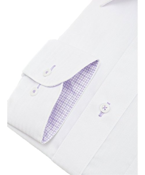 TAKA-Q(タカキュー)/形態安定 吸水速乾 スタンダードフィット レギュラーカラー長袖シャツ シャツ メンズ ワイシャツ ビジネス ノーアイロン yシャツ ビジネスシャツ 形態安定/img02