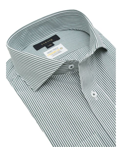TAKA-Q(タカキュー)/形態安定 吸水速乾 スタンダードフィット カッタウェイ長袖シャツ シャツ メンズ ワイシャツ ビジネス ノーアイロン yシャツ ビジネスシャツ 形態安定/img01