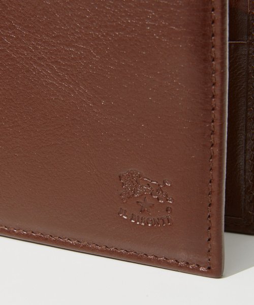 IL BISONTE(イルビゾンテ)/イル ビゾンテ IL BISONTE SBW005 PV0001 二つ折り財布 Bi Fold Wallet Classic メンズ レディース 財布 ミニ財布/img05