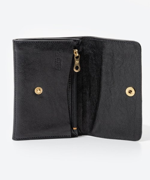 IL BISONTE(イルビゾンテ)/イル ビゾンテ IL BISONTE SMW028 PO0001 二つ折り財布 Medium Wallet Classic メンズ レディース 財布 小銭入れ /img07