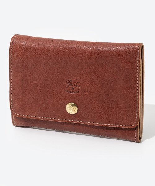 IL BISONTE(イルビゾンテ)/イル ビゾンテ IL BISONTE SMW028 PO0001 二つ折り財布 Medium Wallet Classic メンズ レディース 財布 小銭入れ /img13