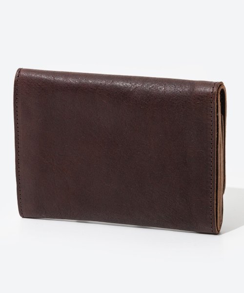 IL BISONTE(イルビゾンテ)/イル ビゾンテ IL BISONTE SMW028 PO0001 二つ折り財布 Medium Wallet Classic メンズ レディース 財布 小銭入れ /img17