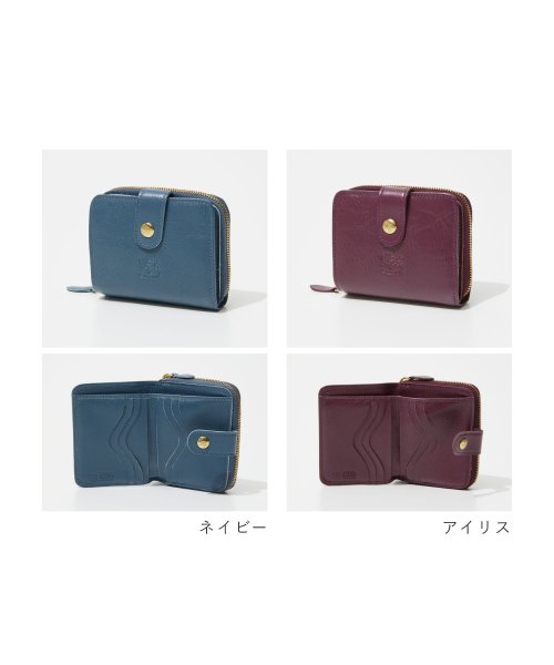 IL BISONTE(イルビゾンテ)/イル ビゾンテ IL BISONTE SMW067 PV0001 二つ折り財布 Medium Wallet Classic メンズ レディース 財布 ミディアム/img02