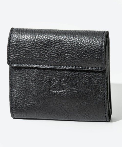 IL BISONTE(イルビゾンテ)/イル ビゾンテ IL BISONTE SMW022 PV0005 二つ折り財布 Medium Wallet Classic メンズ レディース 財布 ミニ財布 /img01