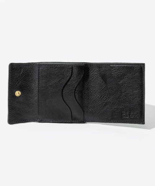 IL BISONTE(イルビゾンテ)/イル ビゾンテ IL BISONTE SMW022 PV0005 二つ折り財布 Medium Wallet Classic メンズ レディース 財布 ミニ財布 /img06