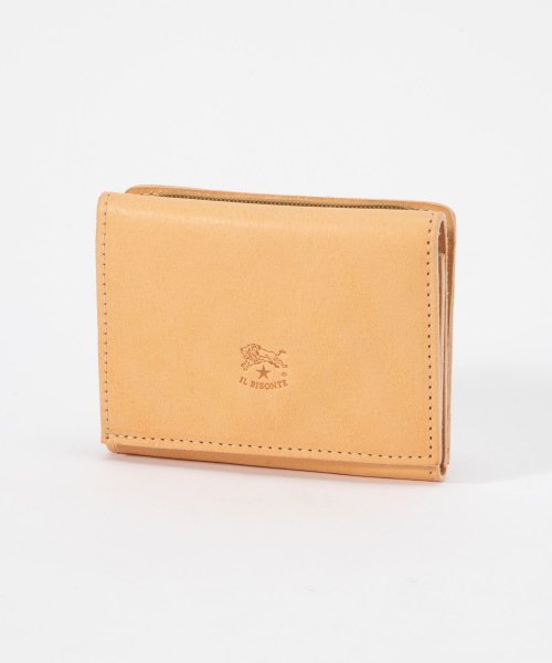 IL BISONTE(イルビゾンテ)/イル ビゾンテ IL BISONTE SMW036 PV0005 三つ折り財布 Medium Wallet Classic メンズ レディース 財布 レザー 本/img04