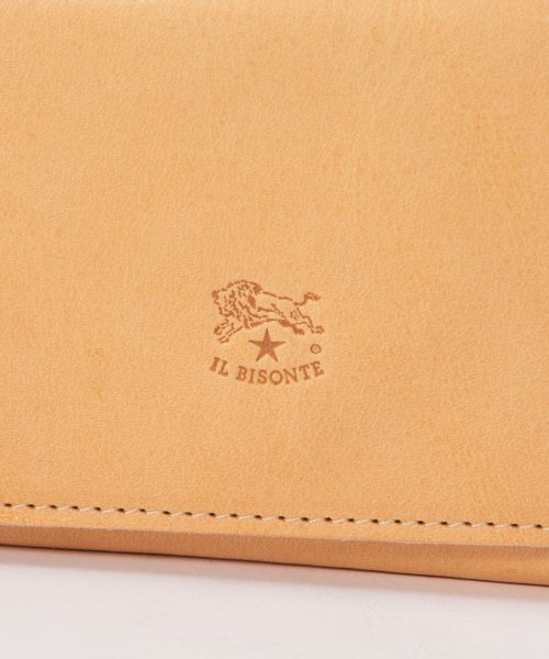 IL BISONTE(イルビゾンテ)/イル ビゾンテ IL BISONTE SMW036 PV0005 三つ折り財布 Medium Wallet Classic メンズ レディース 財布 レザー 本/img08