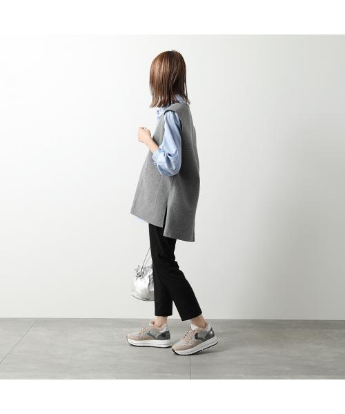 VOILE BLANCHE ファー付きスニーカー ファッション