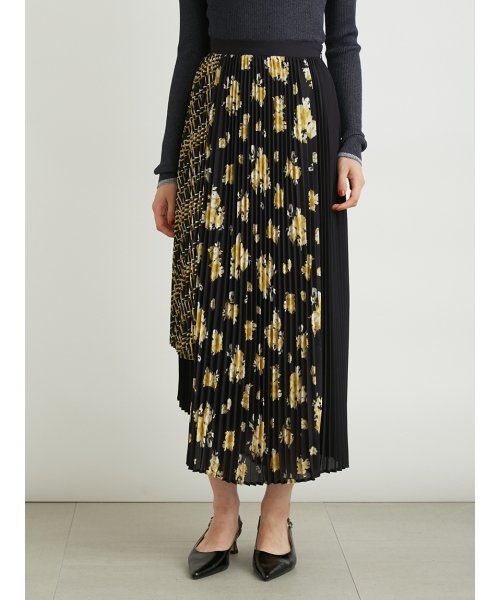 スイッチングパターンプリーツスカート プリーツスカート PE1366268962(10368円)