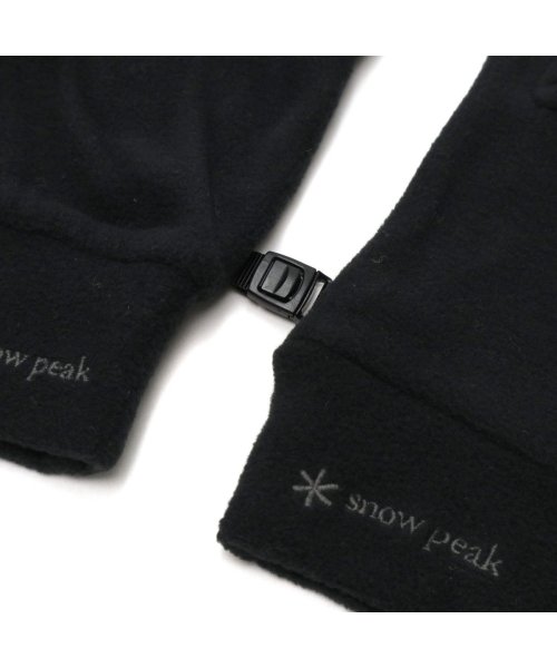 snow peak(スノーピーク)/スノーピーク 手袋 スマートフォン対応 防寒 snow peak グローブ フリース 滑り止め Micro Fleece Gloves AC－23AU011/img08