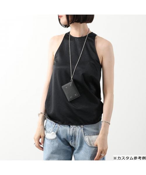 MAISON MARGIELA カードケース S56UI0128 P4455 S56UI0128 MAISON MARGIELA カードケース キーリング付き 品番 P4455