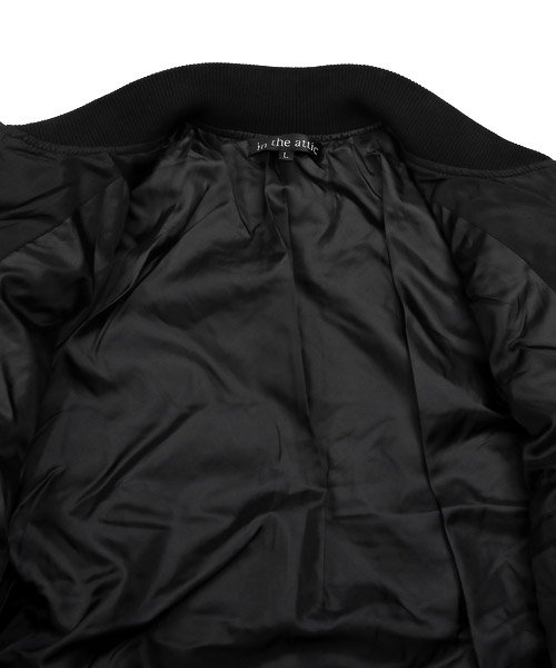LUXSTYLE(ラグスタイル)/中綿シームレスMA－1ジャケット/MA－1ジャケット メンズ 中綿ジャケット ブルゾン ジャンパー シームレス/img14
