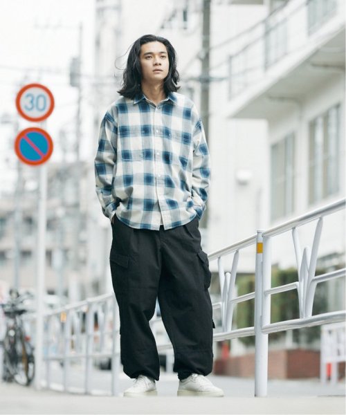 リップストップ 8P オーバーパンツ 