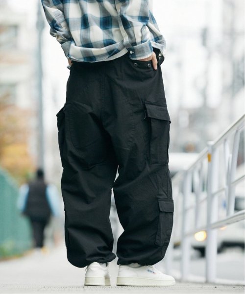 リップストップ 8P オーバーパンツ 