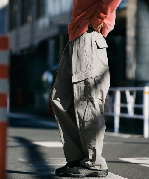 リップストップ 8P オーバーパンツ 