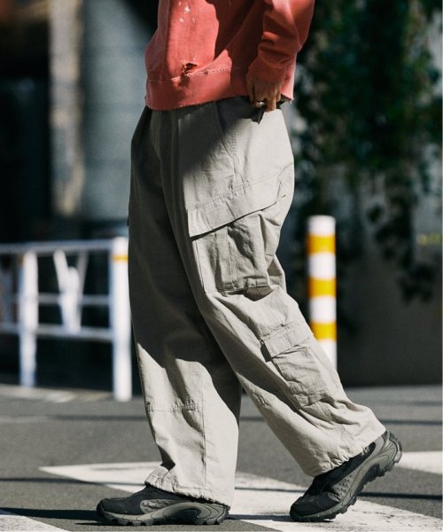 リップストップ 8P オーバーパンツ 