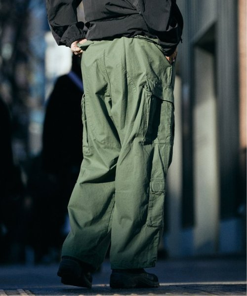 リップストップ 8P オーバーパンツ 