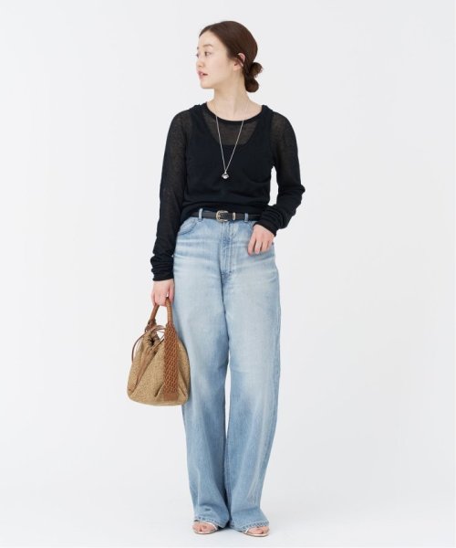 YANUK/ヤヌーク JOAN ルーズストレートデニム YANUK/ヤヌーク JOAN