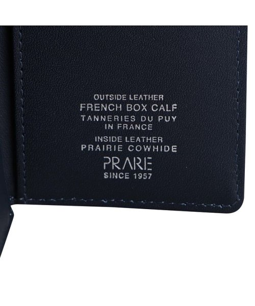 PRAIRIE(プレリー)/プレリー PRAIRIE カードケース 名刺入れ 定期入れ メンズ 本革 フレンチ ボックス カーフ FRENCH BOX CALF ブラック ブラウン 黒 N/img04