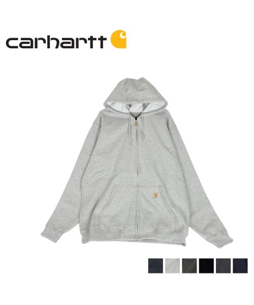 Carhartt(カーハート)/カーハート carhartt パーカー スウェット メンズ ジップ 裏起毛 MIDWEIGHT HOODED ZIP FRONT SWEAT ネイビー グレー /img01