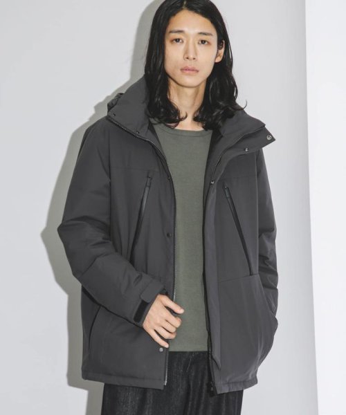 「西川ダウン(R)」フードデタッチャブルMATSUMIダウン 西川ダウン シリーズの定番モデル MATSUMI スタンドネックブルゾンとしてもお楽しみいただけるデザイン